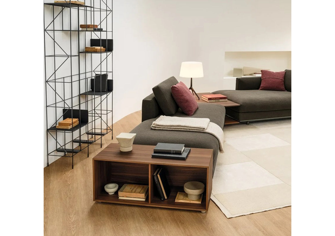 Duet Side Table W/ Storage Space