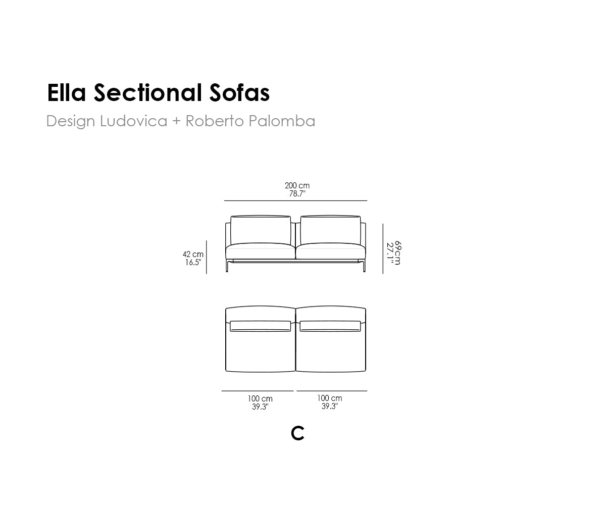 Ella Sectional Sofas