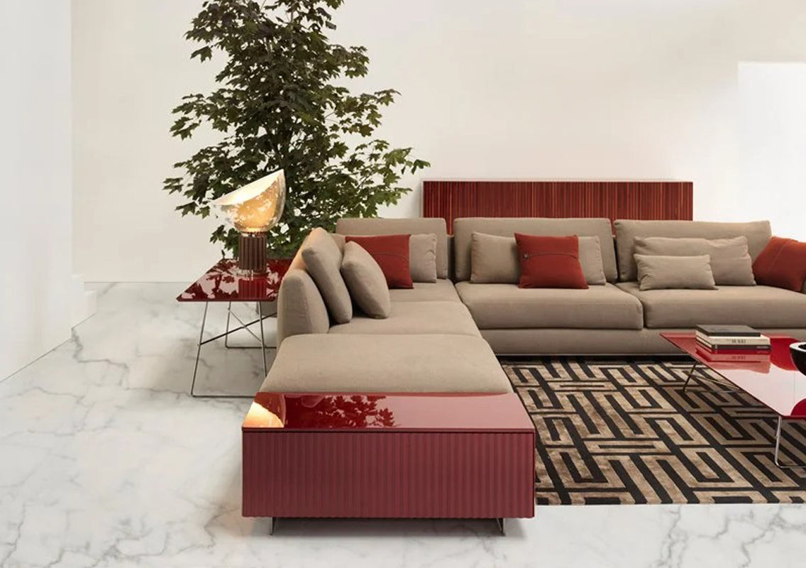 Leon Box Coffee Table W/ Storage Space