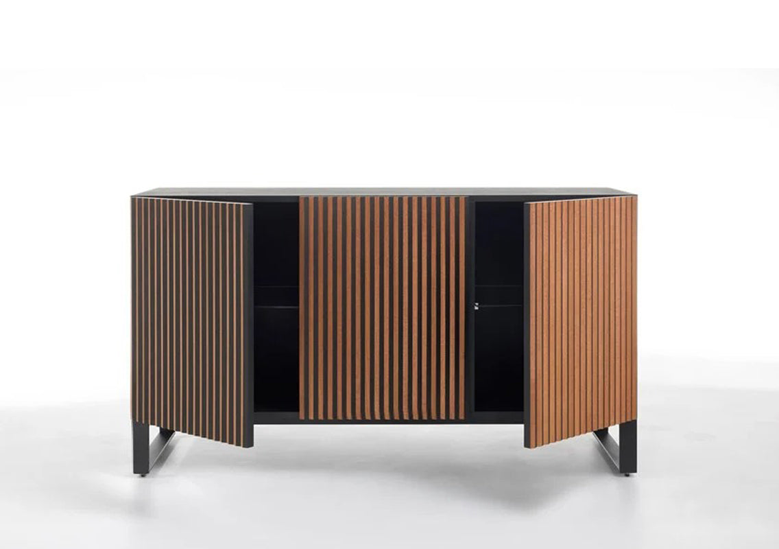 Leon Wood Sideboard W/ Doors