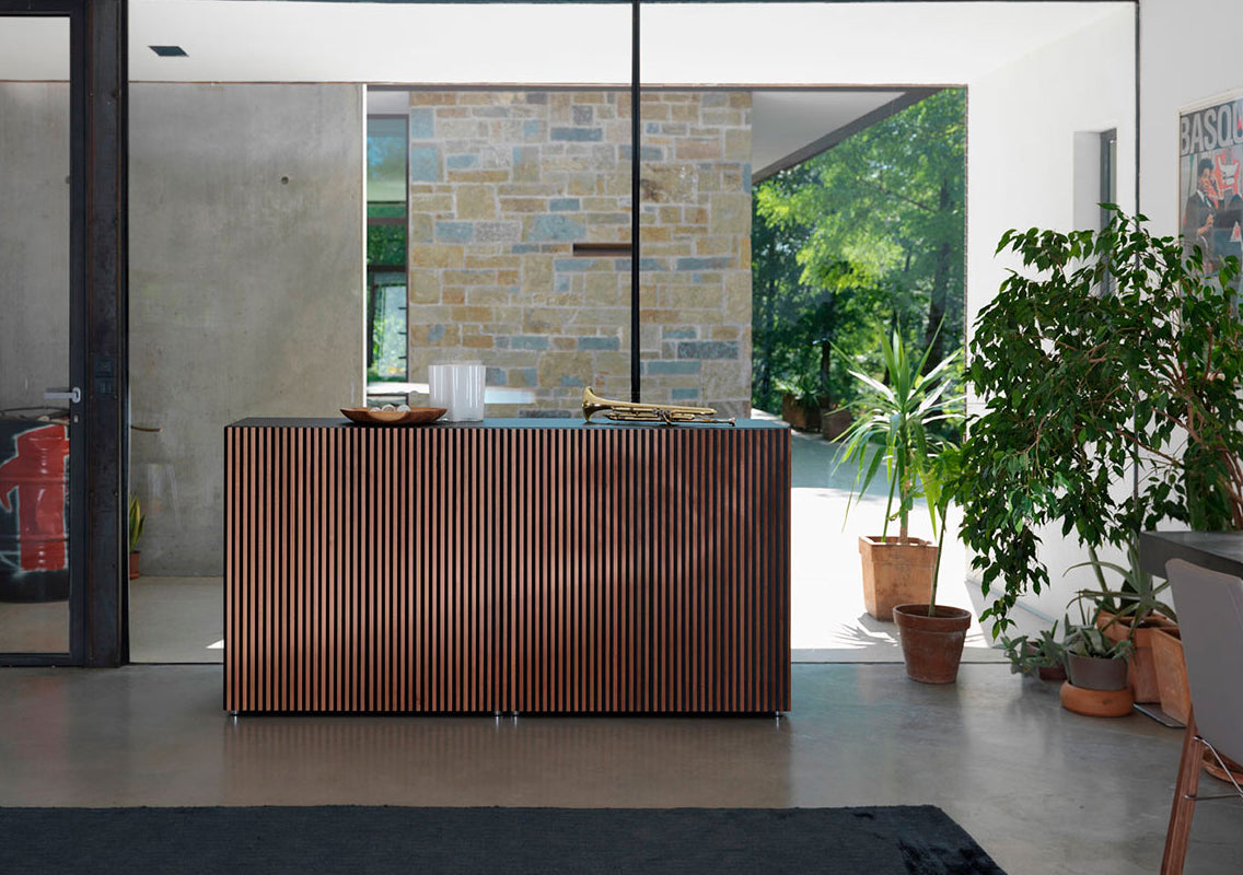 Leon Wood Sideboard W/ Doors