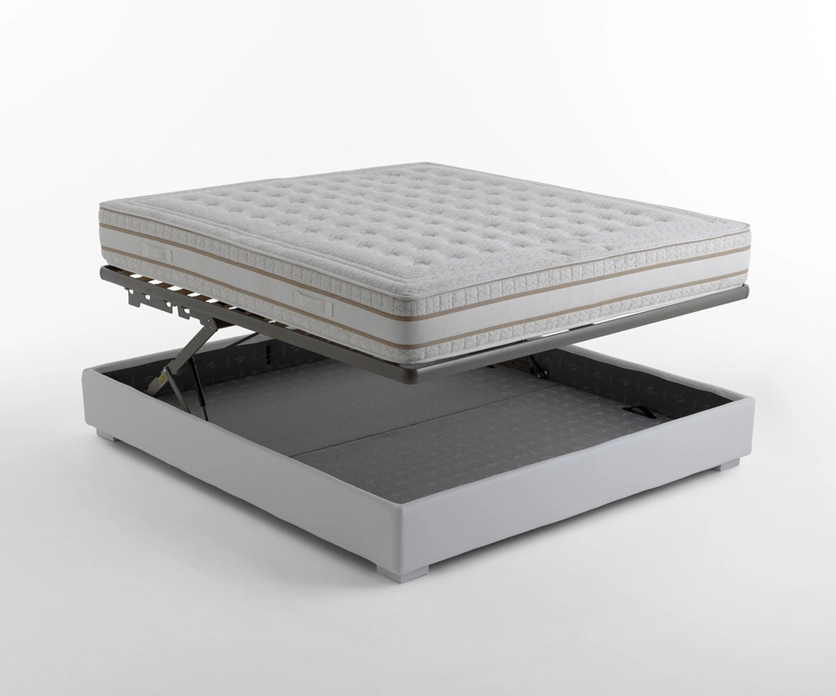 Bahamas Mid-Century Bed. Removable Cover.