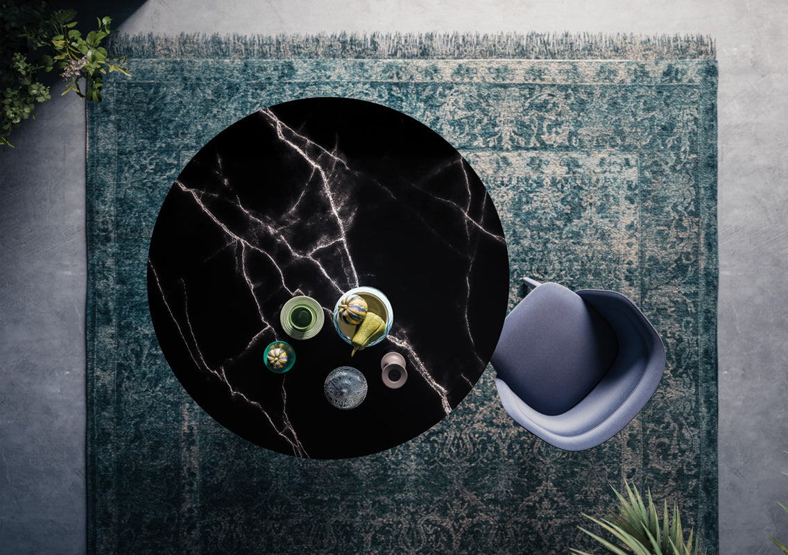 Meduse (Jellyfish) Marble Round Dining Table
