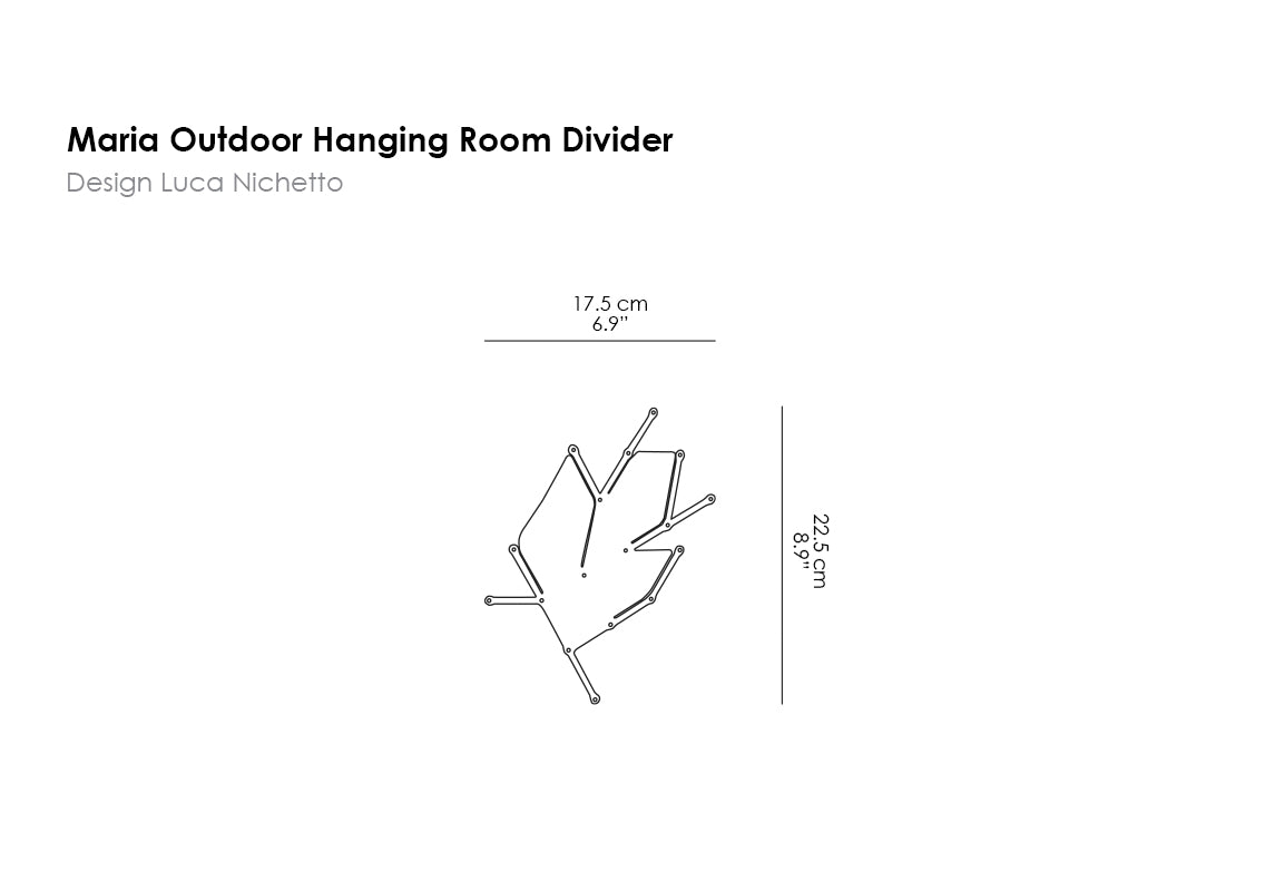 Maria Outdoor Hanging Room Divider