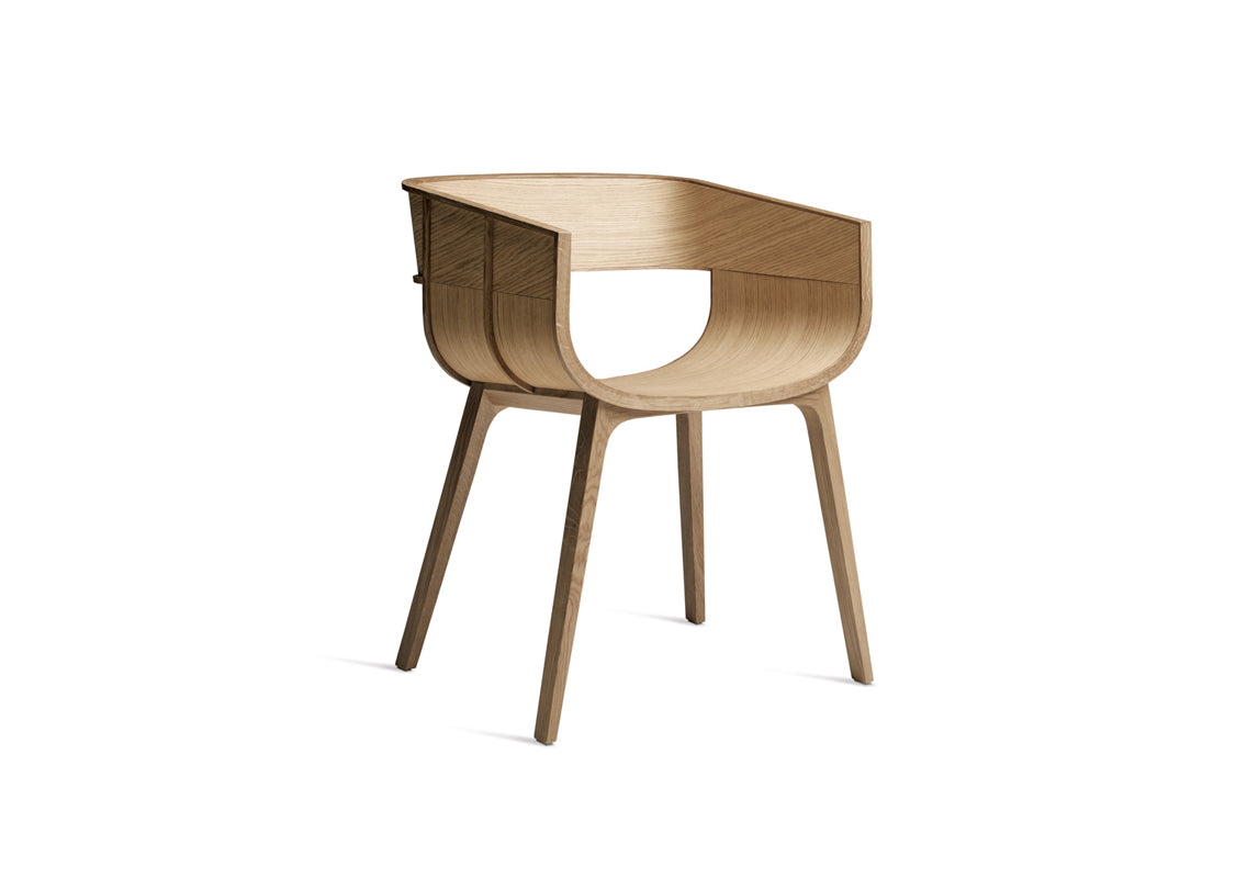 Maritime Wood Armrest Chair