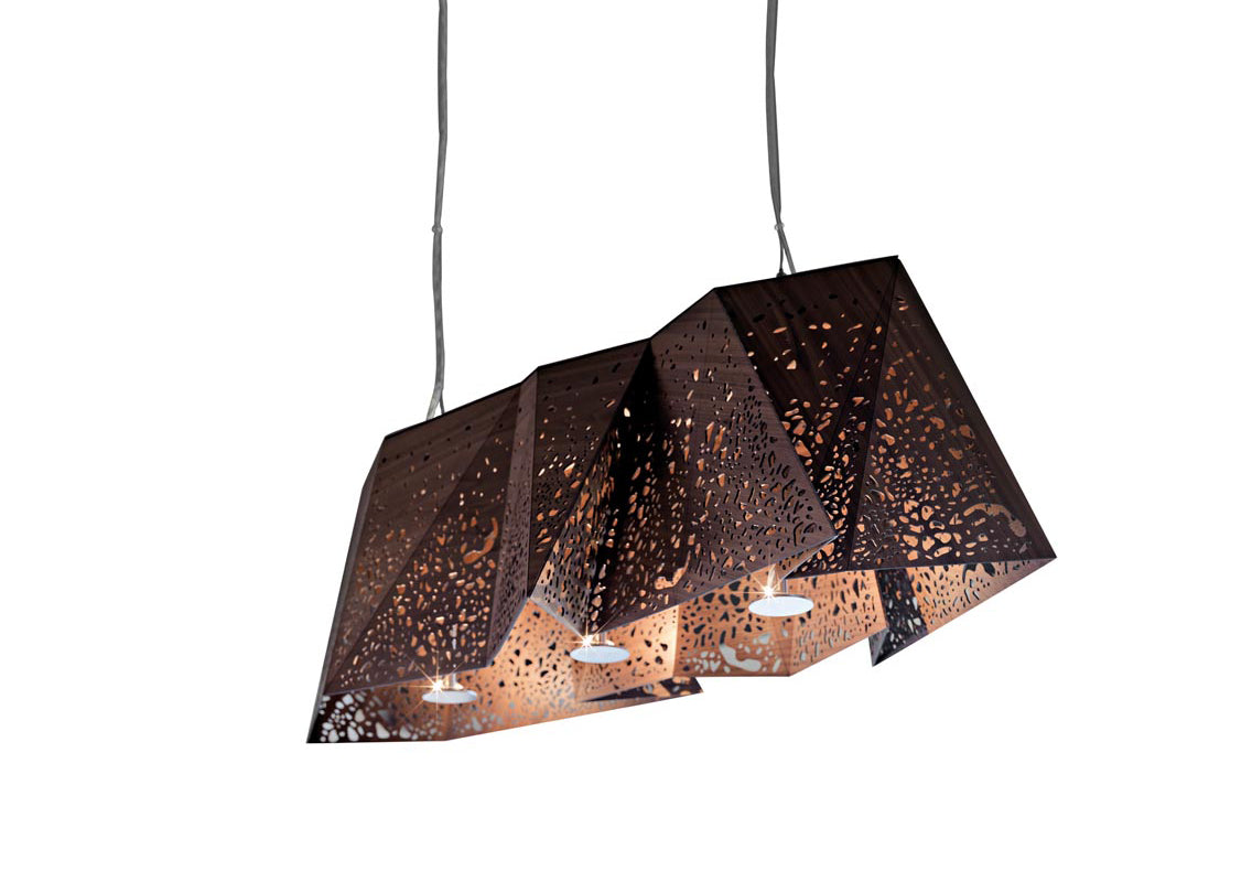 Plywood Chandelier