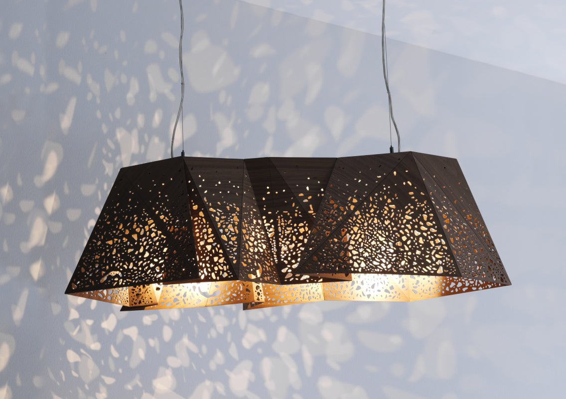 Plywood Chandelier