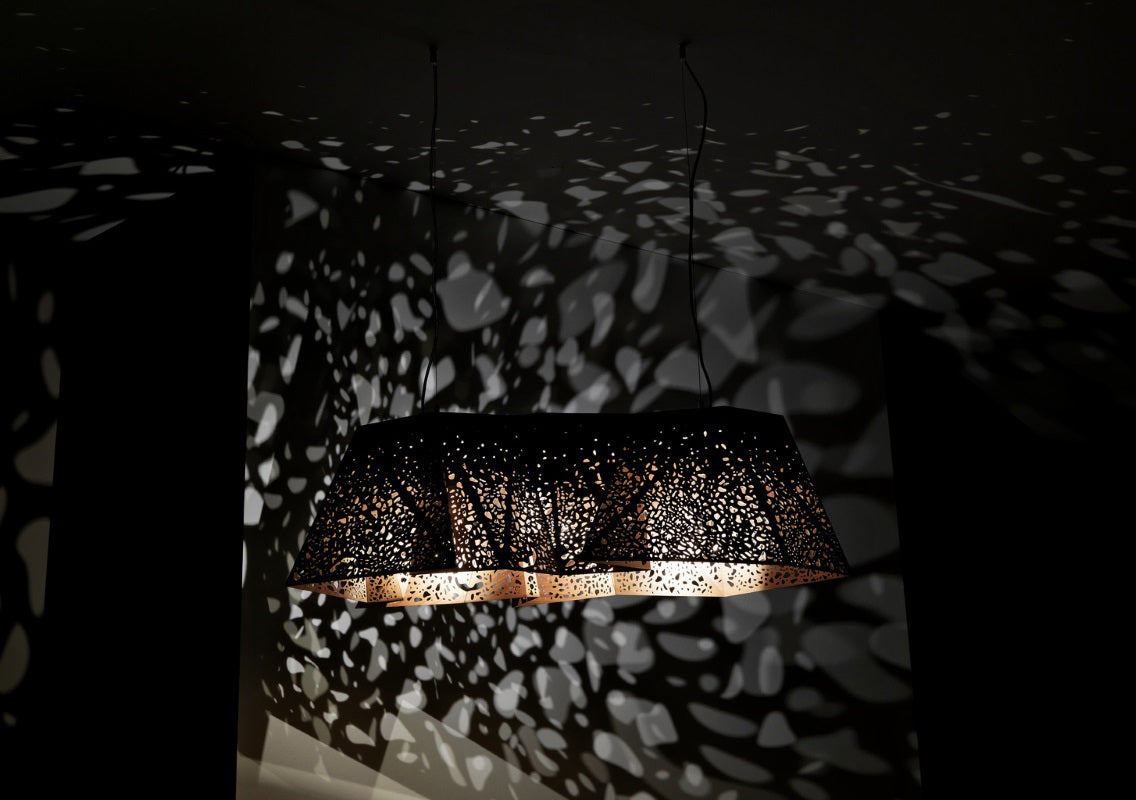 Plywood Chandelier