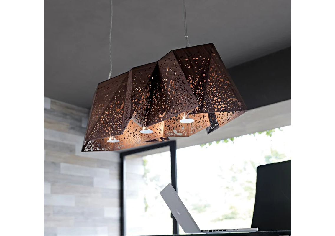 Plywood Chandelier