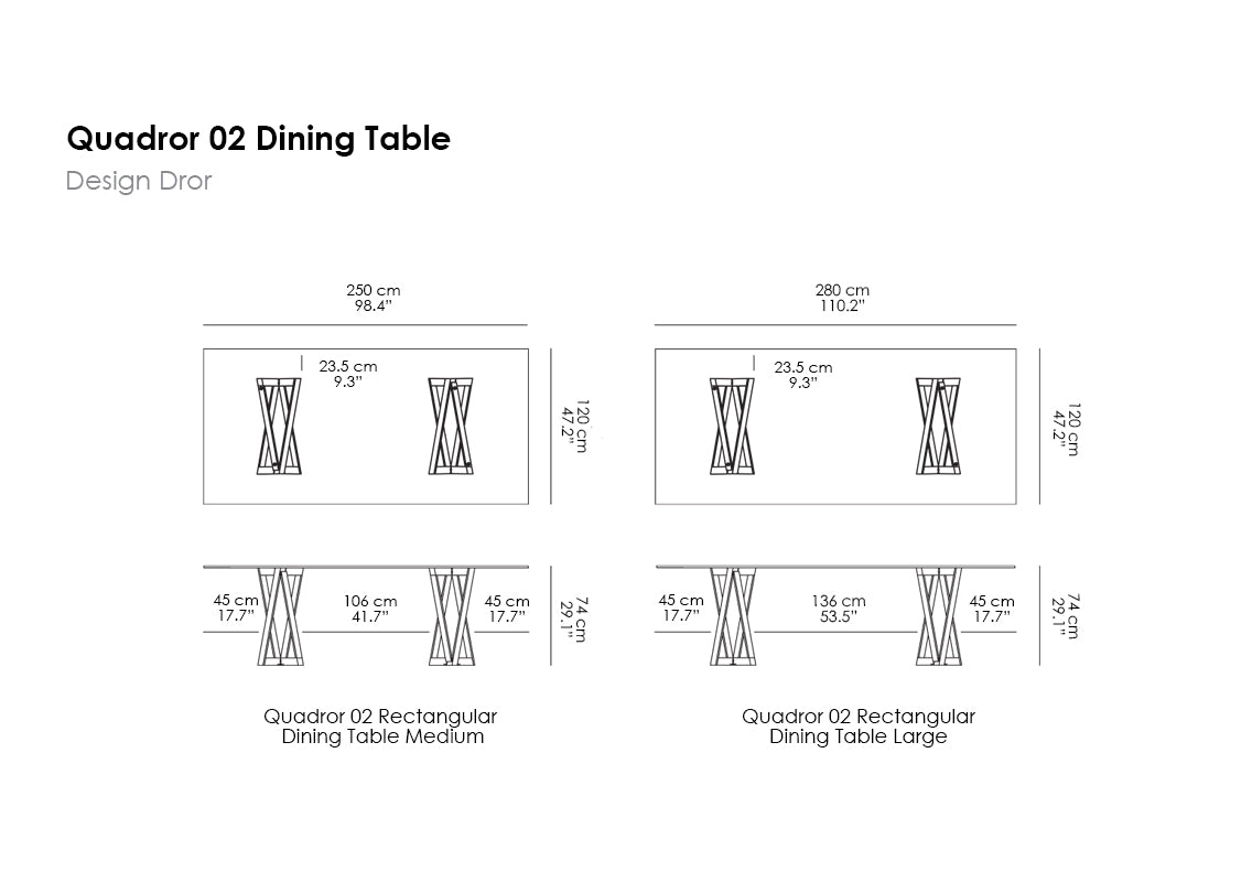 Quadror 02 Dining Table