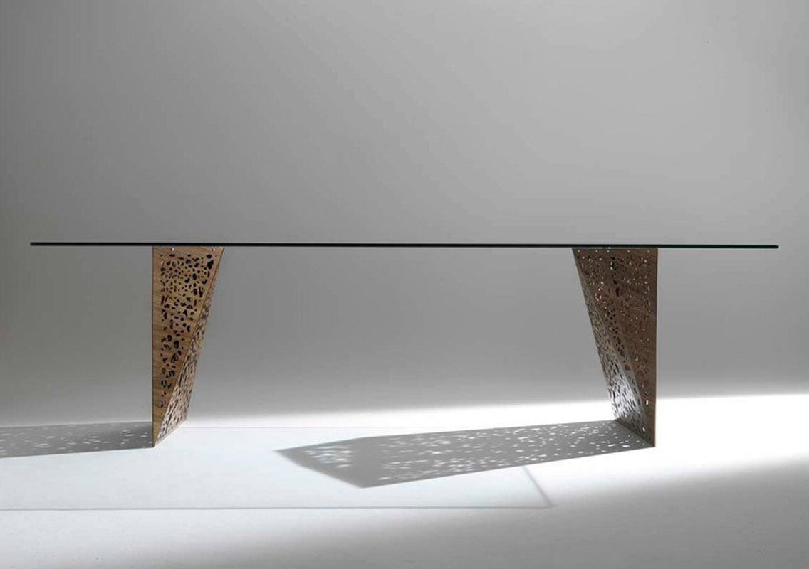 Riddled Rectangular Dining Table