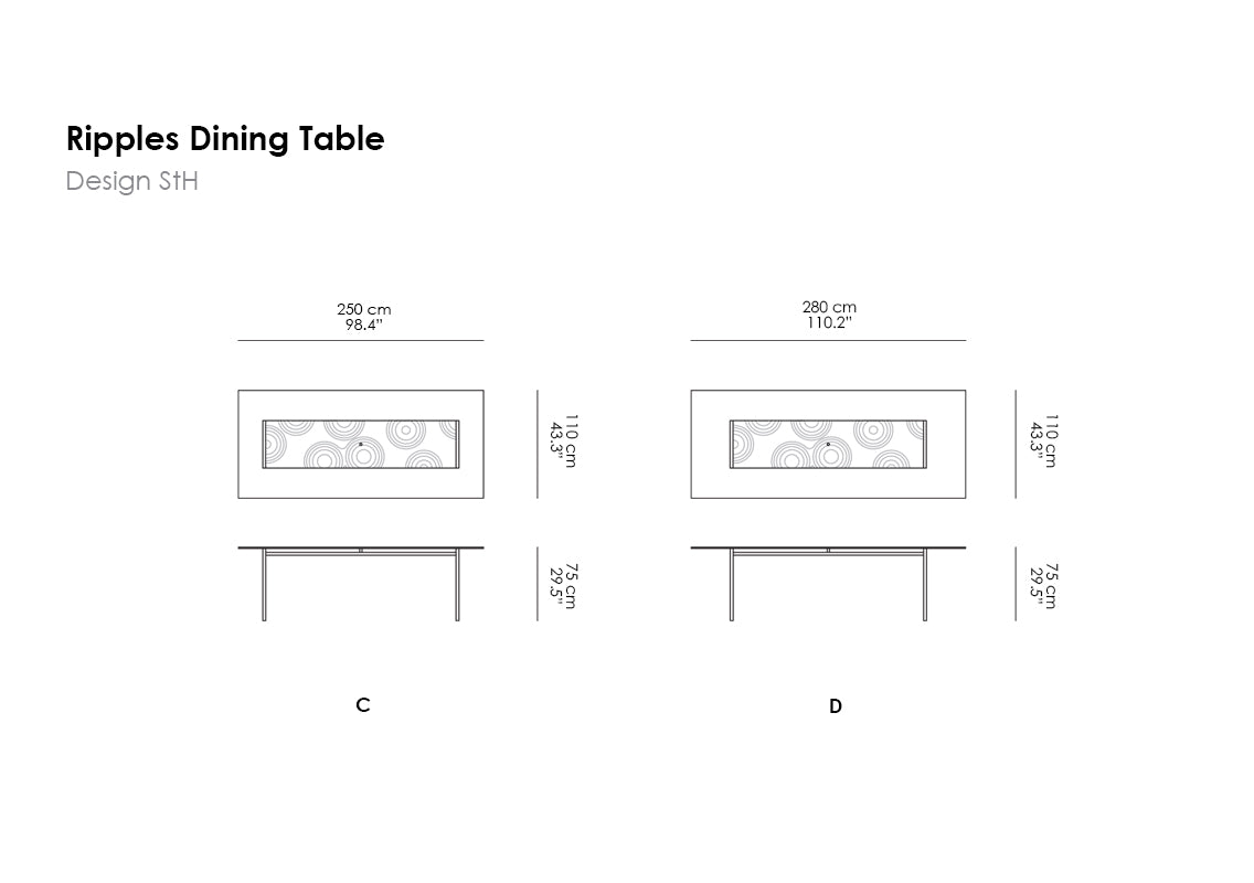 Ripples Dining Table