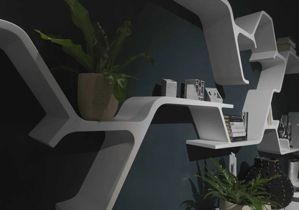 Sinapsi Wall-Mounted Bookcase