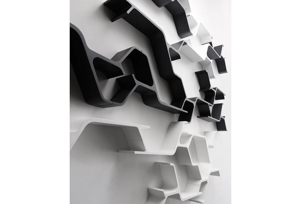 Sinapsi Wall-Mounted Bookcase