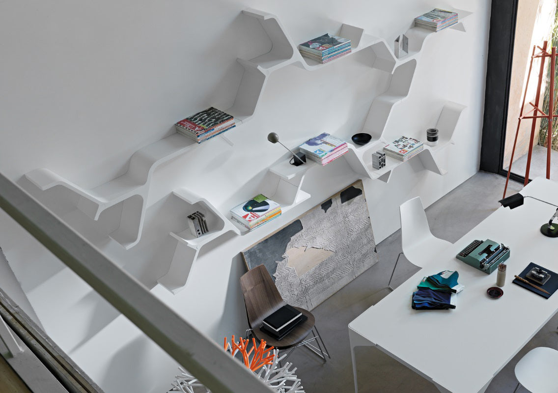 Sinapsi Wall-Mounted Bookcase