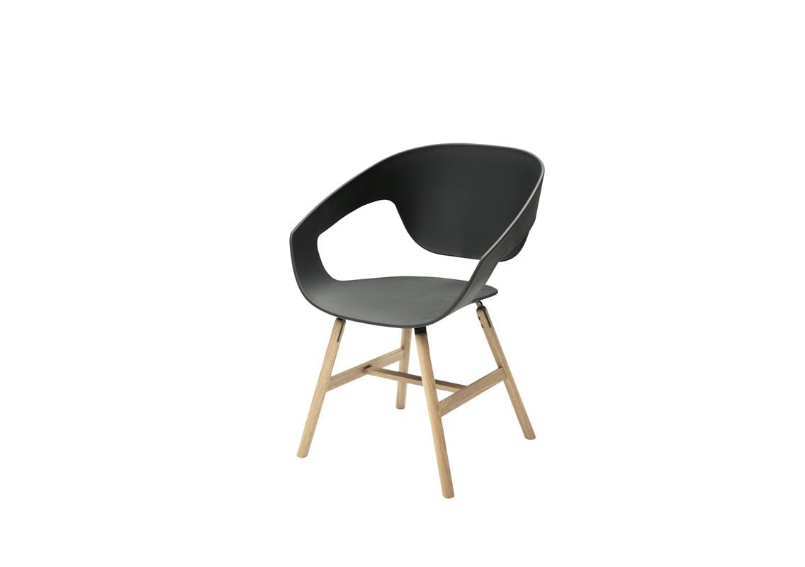 Vad Wood Polypropylene Chair (Sold In Pairs)