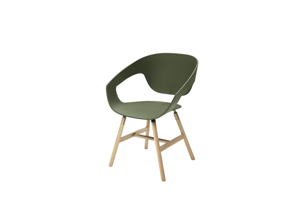 Vad Wood Polypropylene Chair (Sold In Pairs)