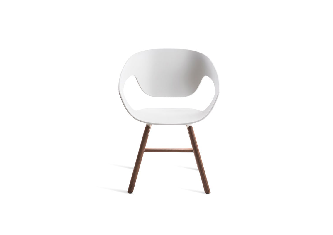 Vad Wood Polypropylene Chair (Sold In Pairs)