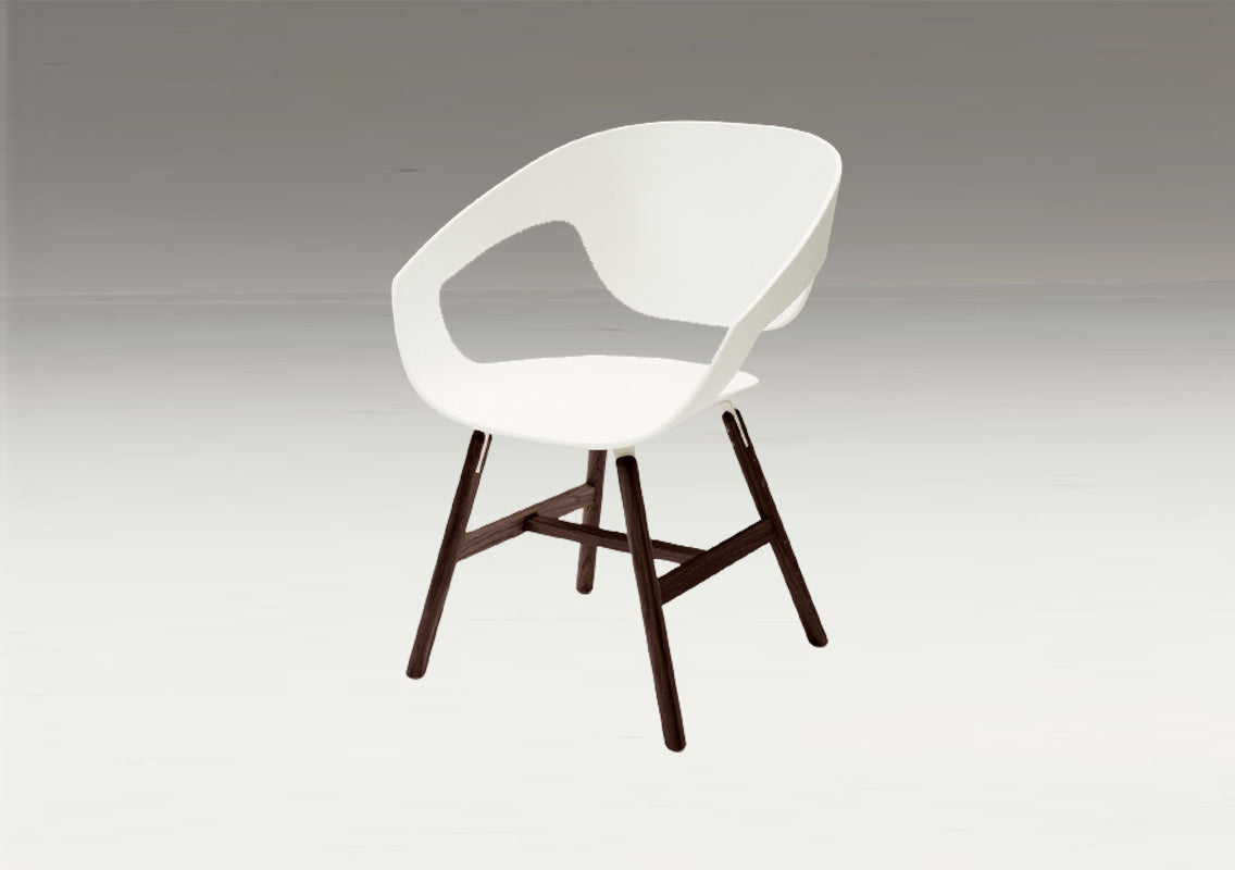 Vad Wood Polypropylene Chair (Sold In Pairs)