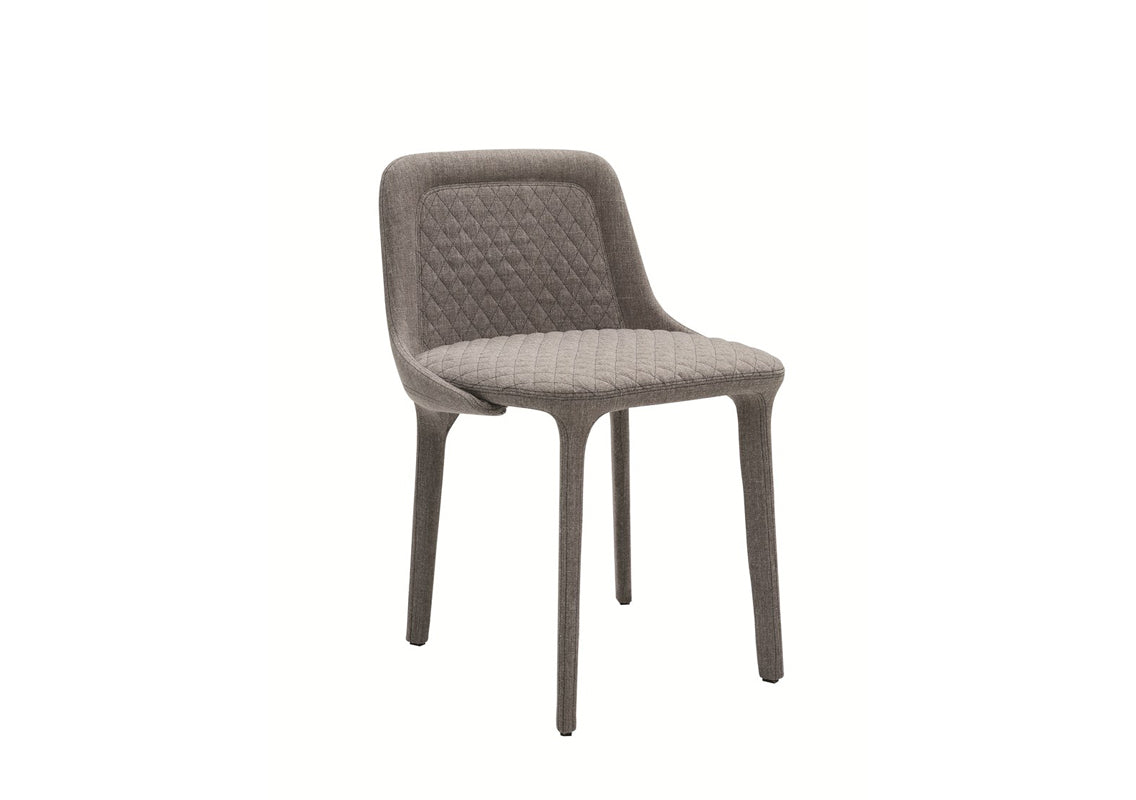 Lepel Quilted Chair Beige