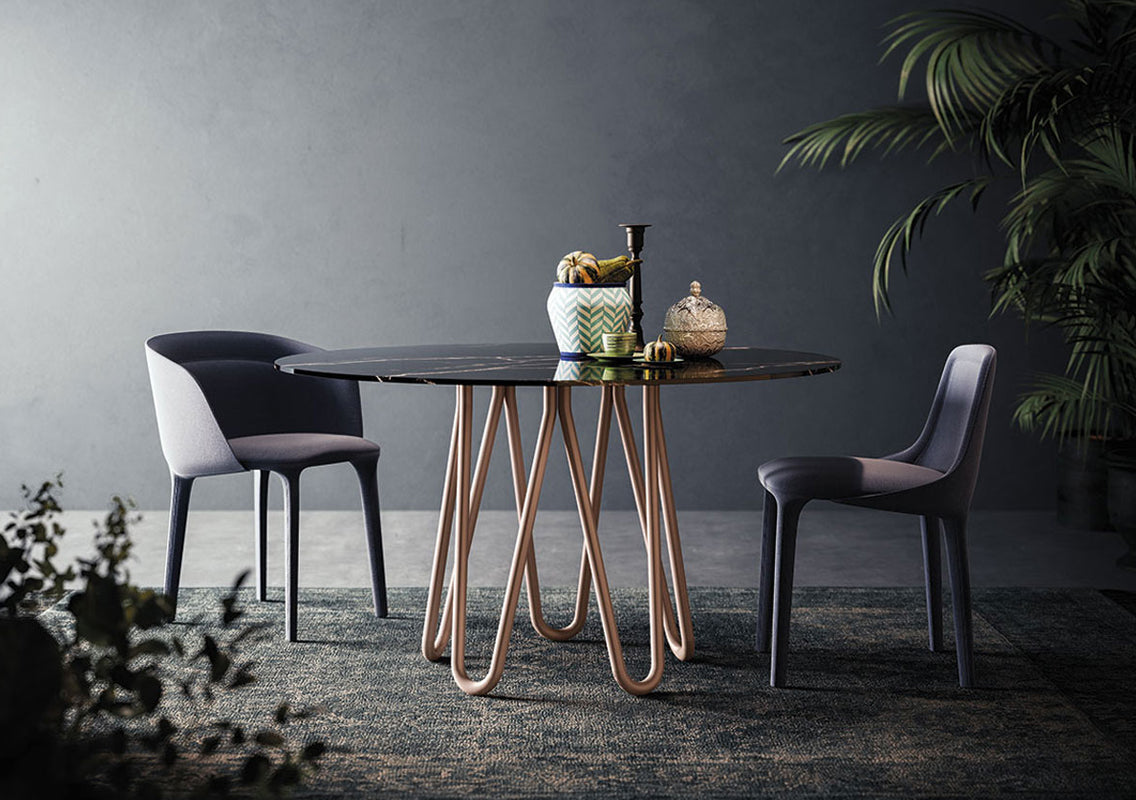 Two-Color Lepel Armchair