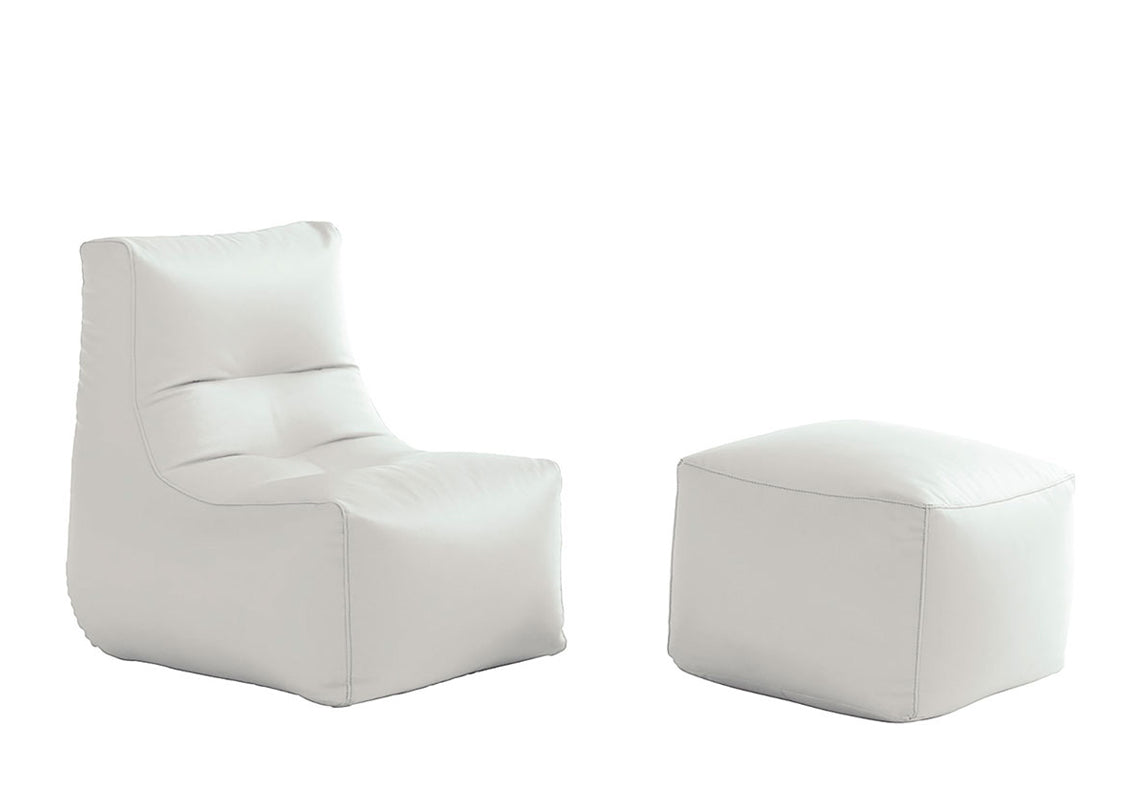 Morfino Outdoor Square Pouf