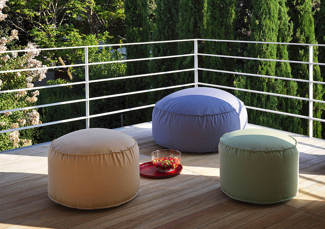 Pollon Outdoor Round Pouf