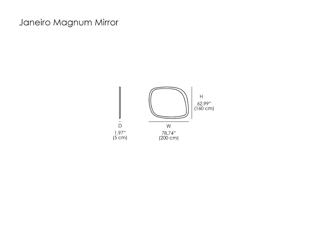 Janeiro Magnum Wall Mirror