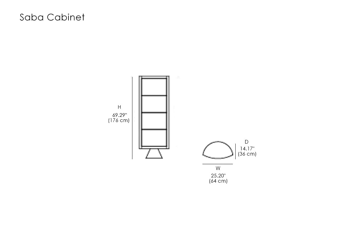 Saba Display Cabinet