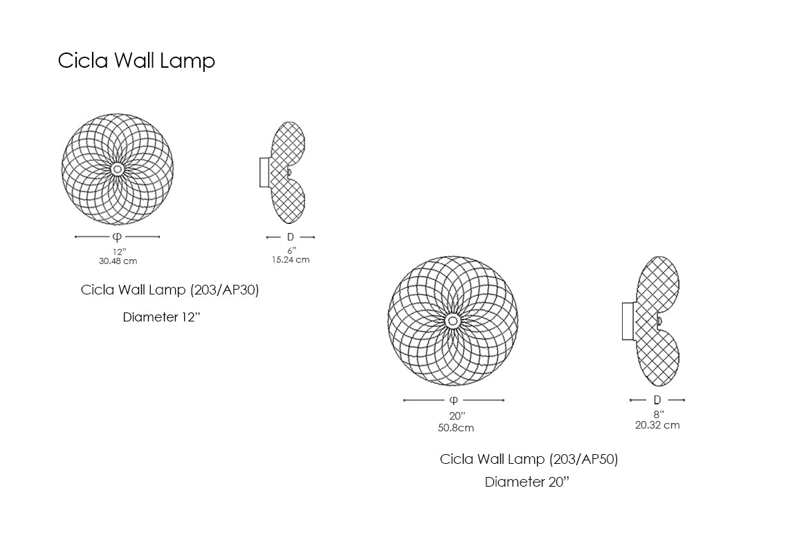 Cicla Wall Lamp