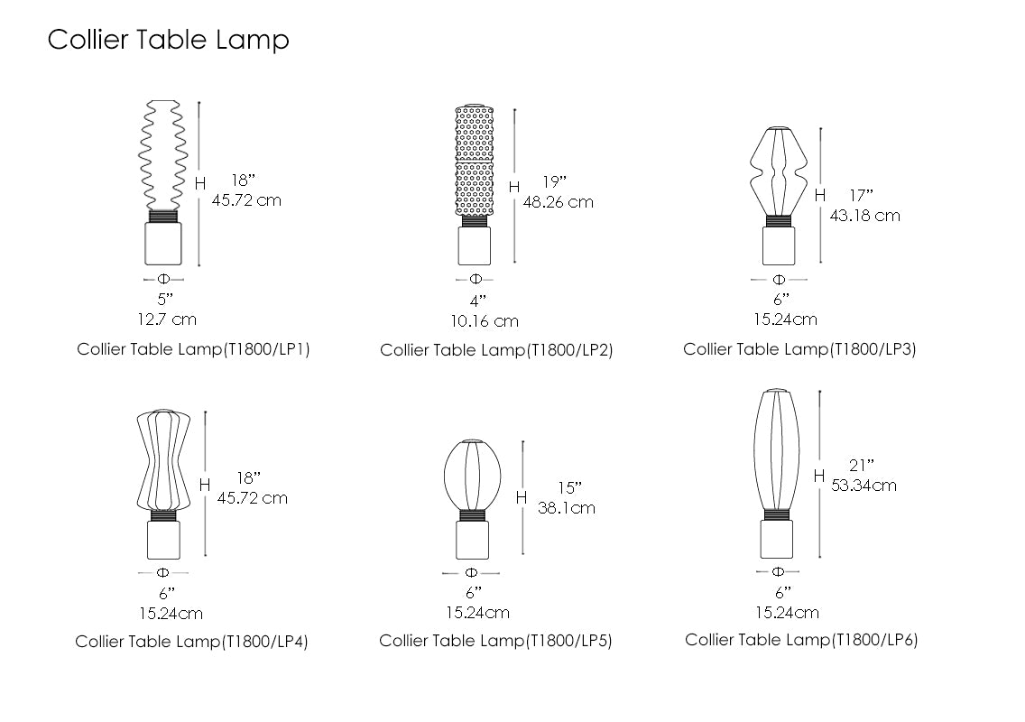 Collier Table Lamp