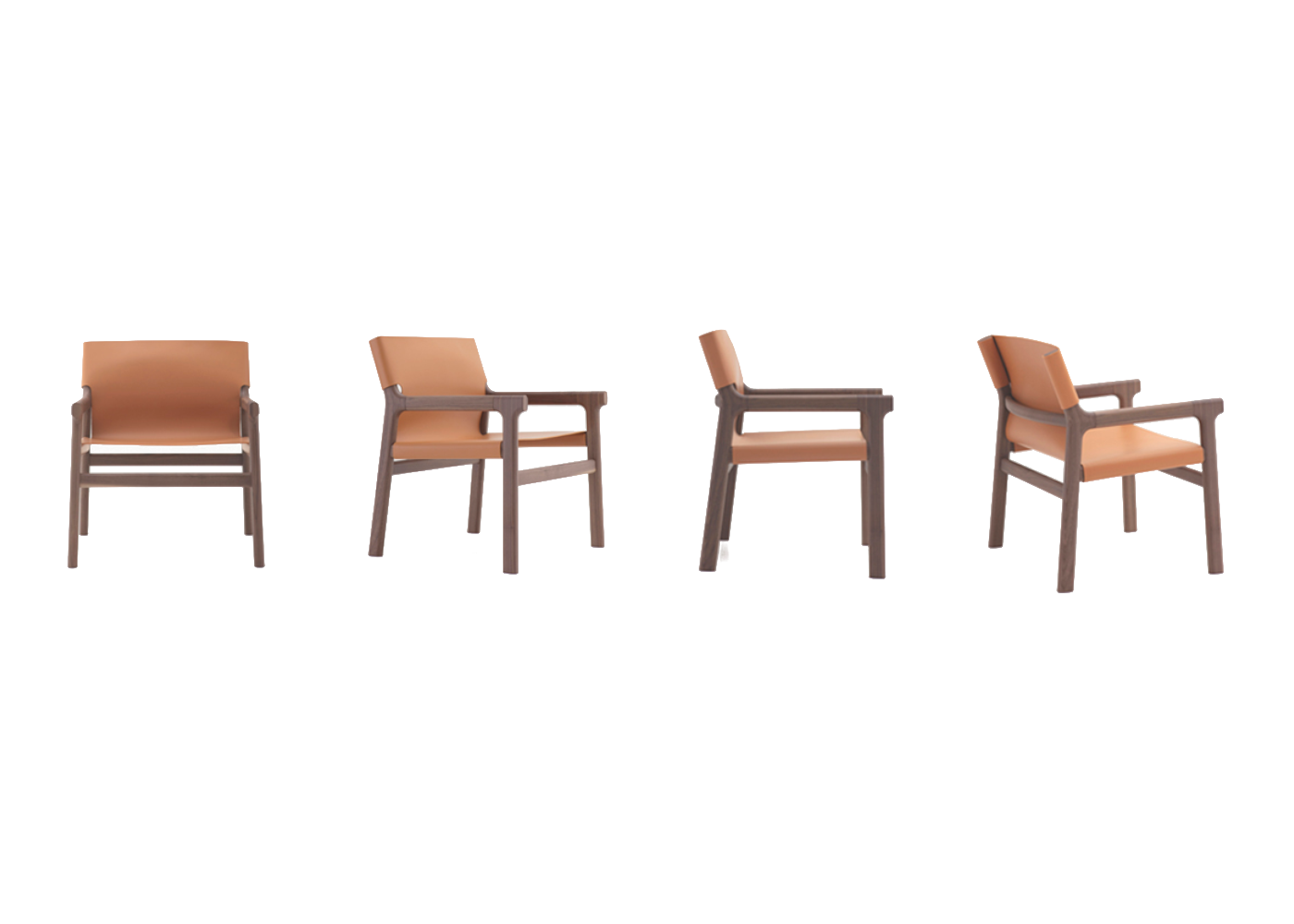 Fushimi Lounge Armchair & Footstool