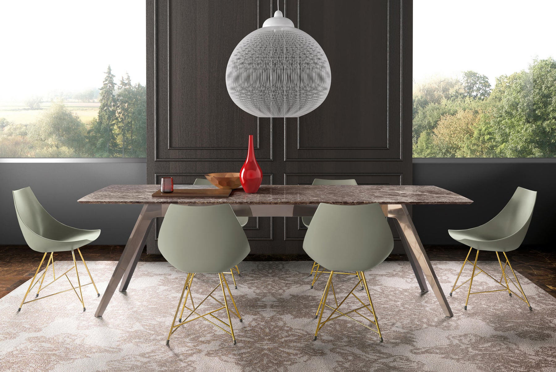 Gamma Lacquered Chair