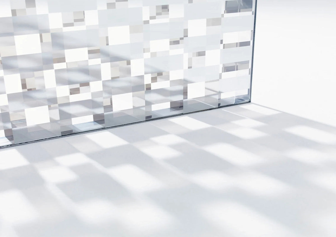 Fragment Checked 3-Panel Glass Screen