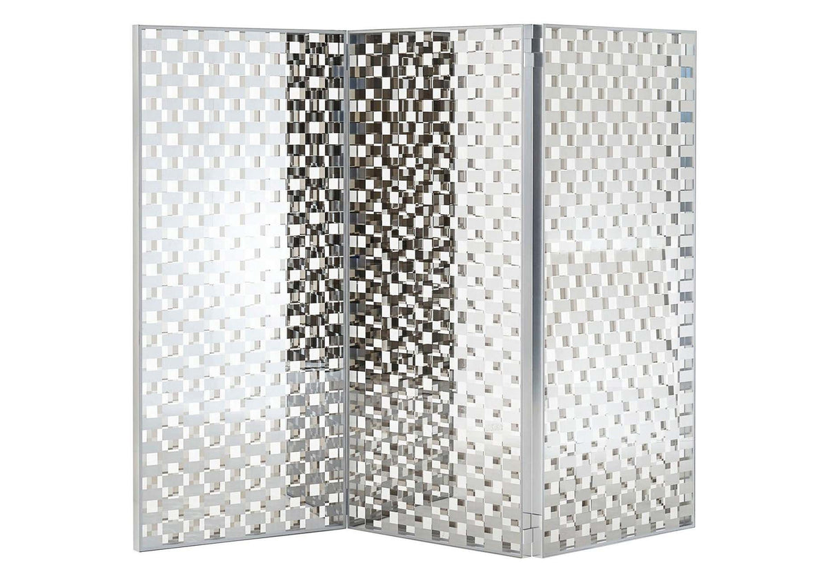 Fragment Checked 3-Panel Glass Screen