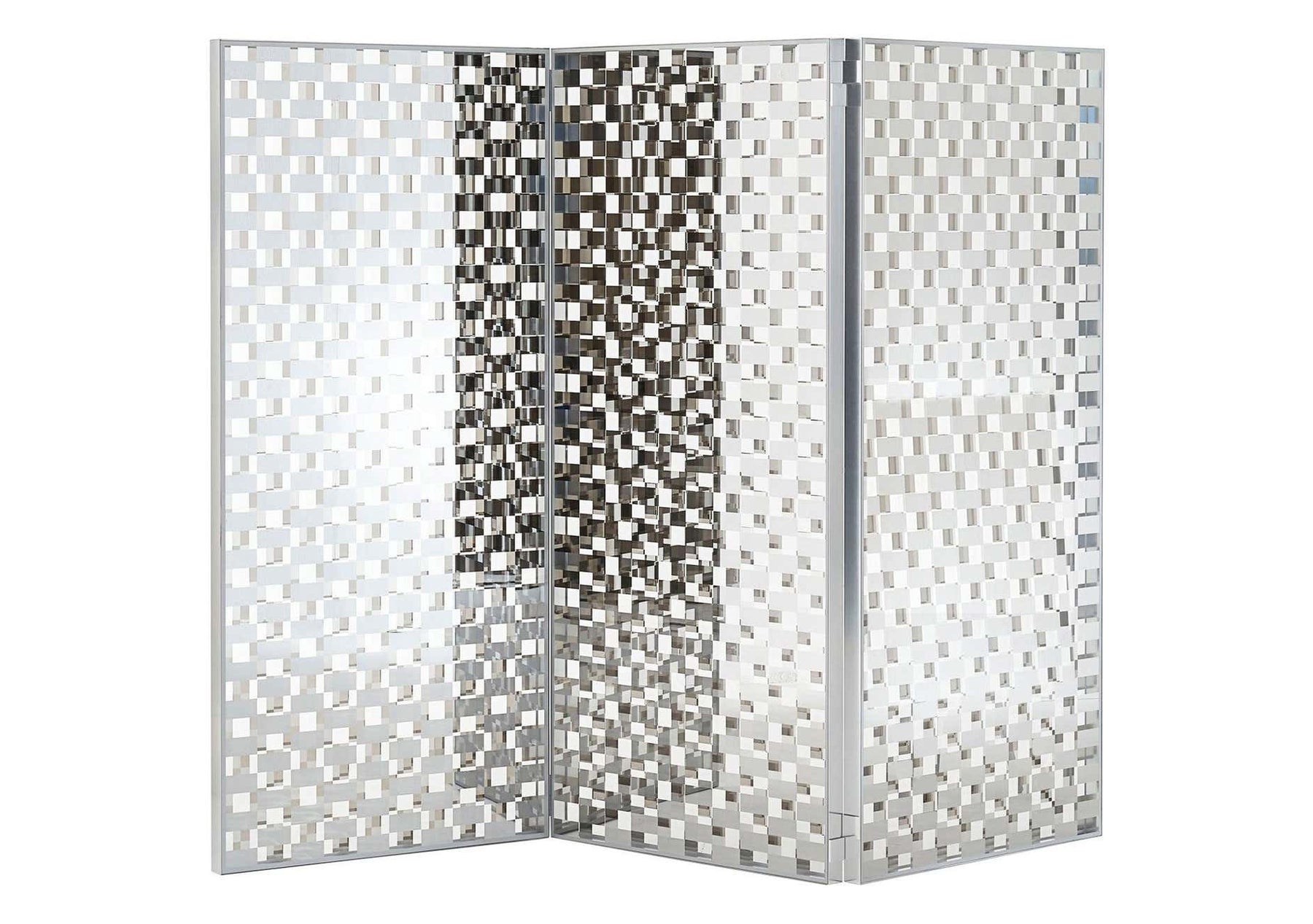 Fragment Checked 3-Panel Glass Screen