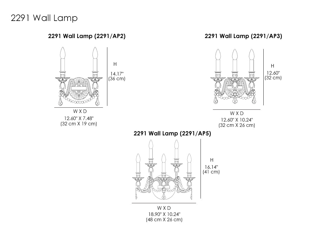 2291 Wall Lamp