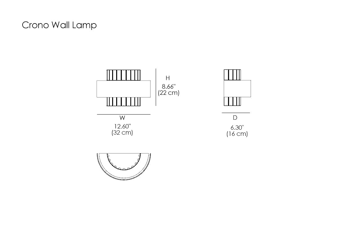 Crono Wall Lamp