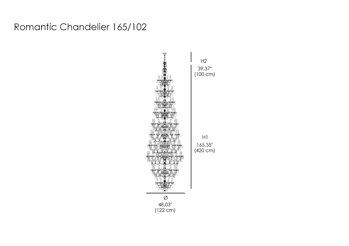 Romantic Chandelier 165/102