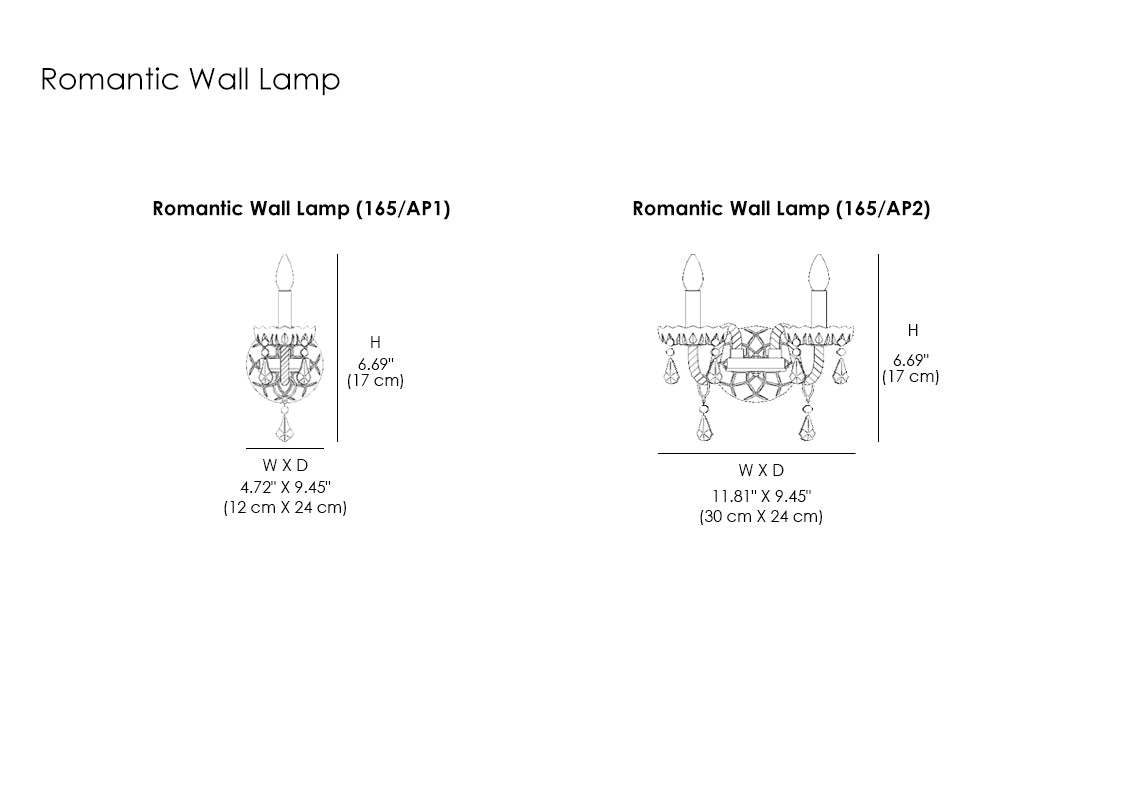 Romantic Wall Lamp