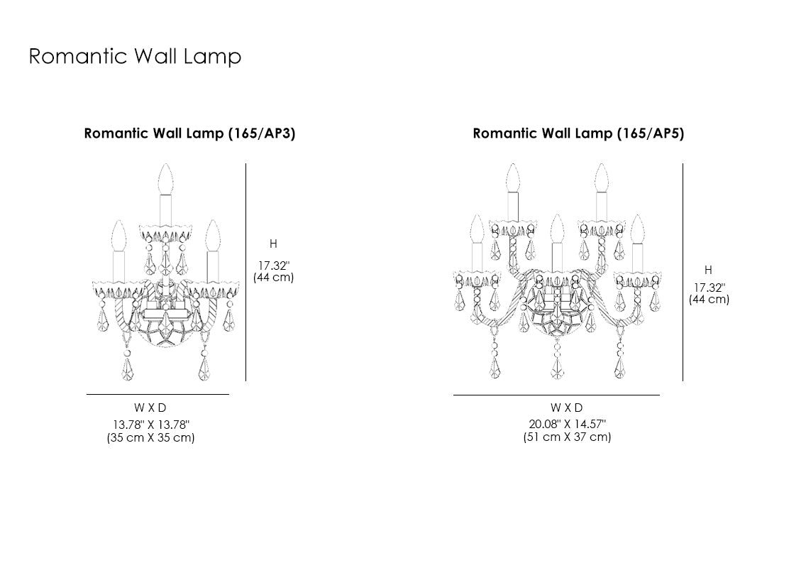 Romantic Wall Lamp