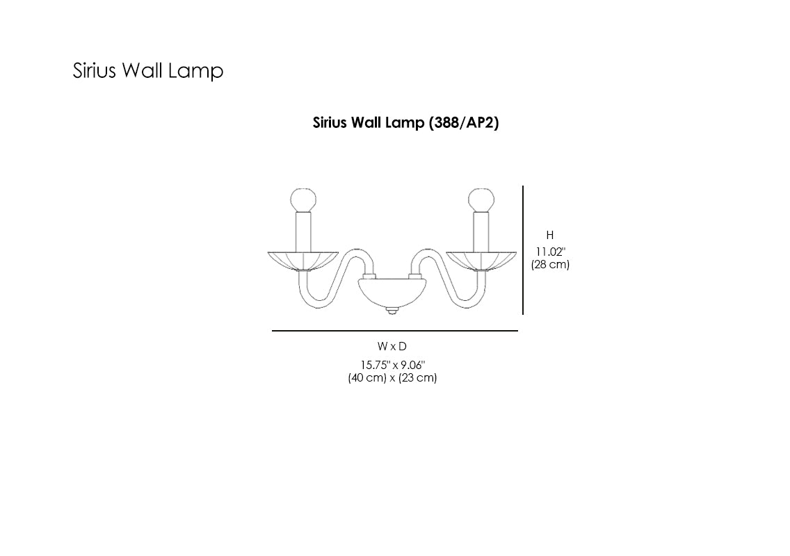 Sirius Wall Lamp