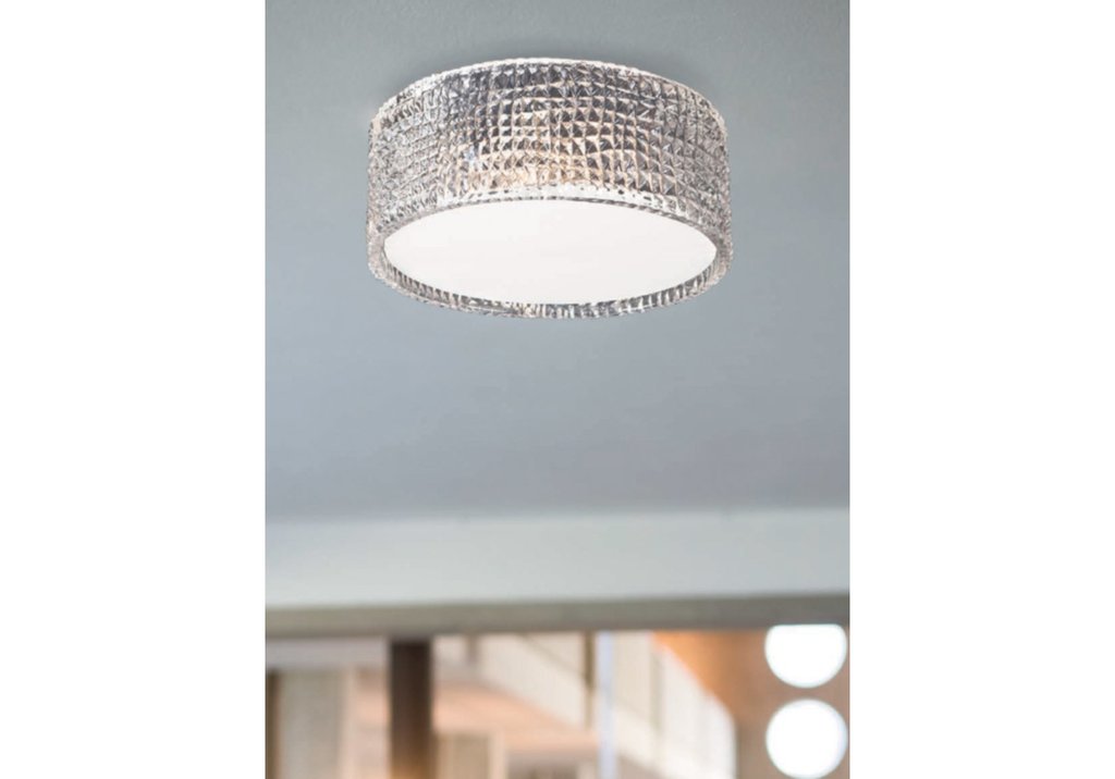 Crocodile Round Ceiling Lamp