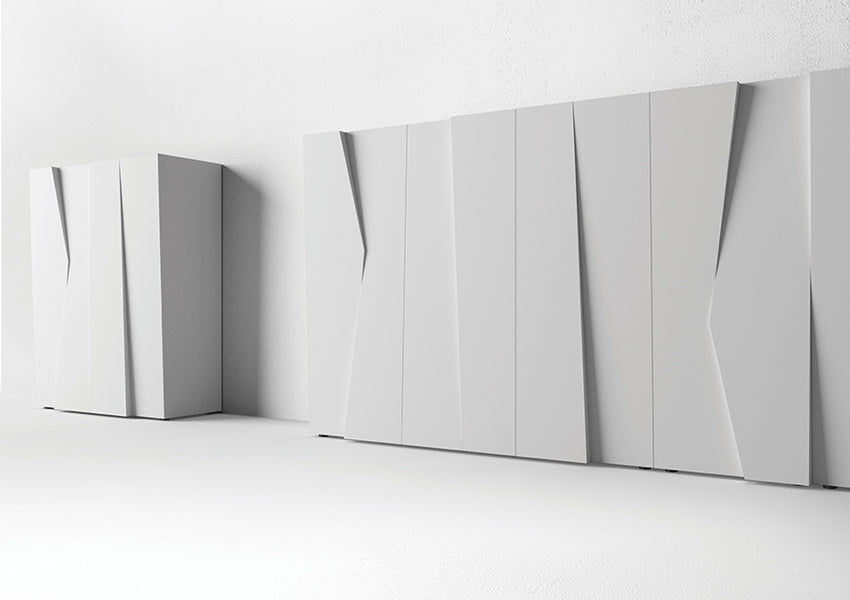 Lady & Man Tall Storage Cabinets