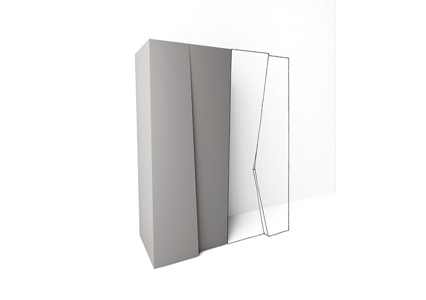 Lady & Man Tall Storage Cabinets