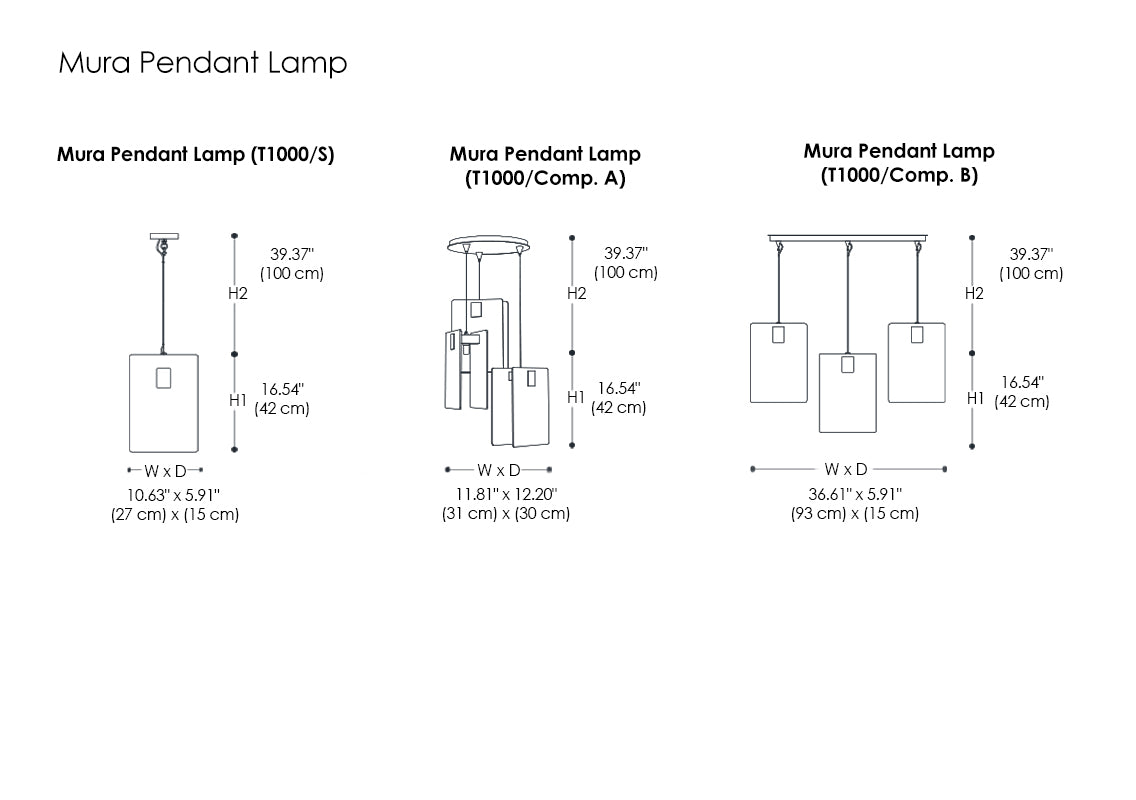 Mura Pendant Lamp