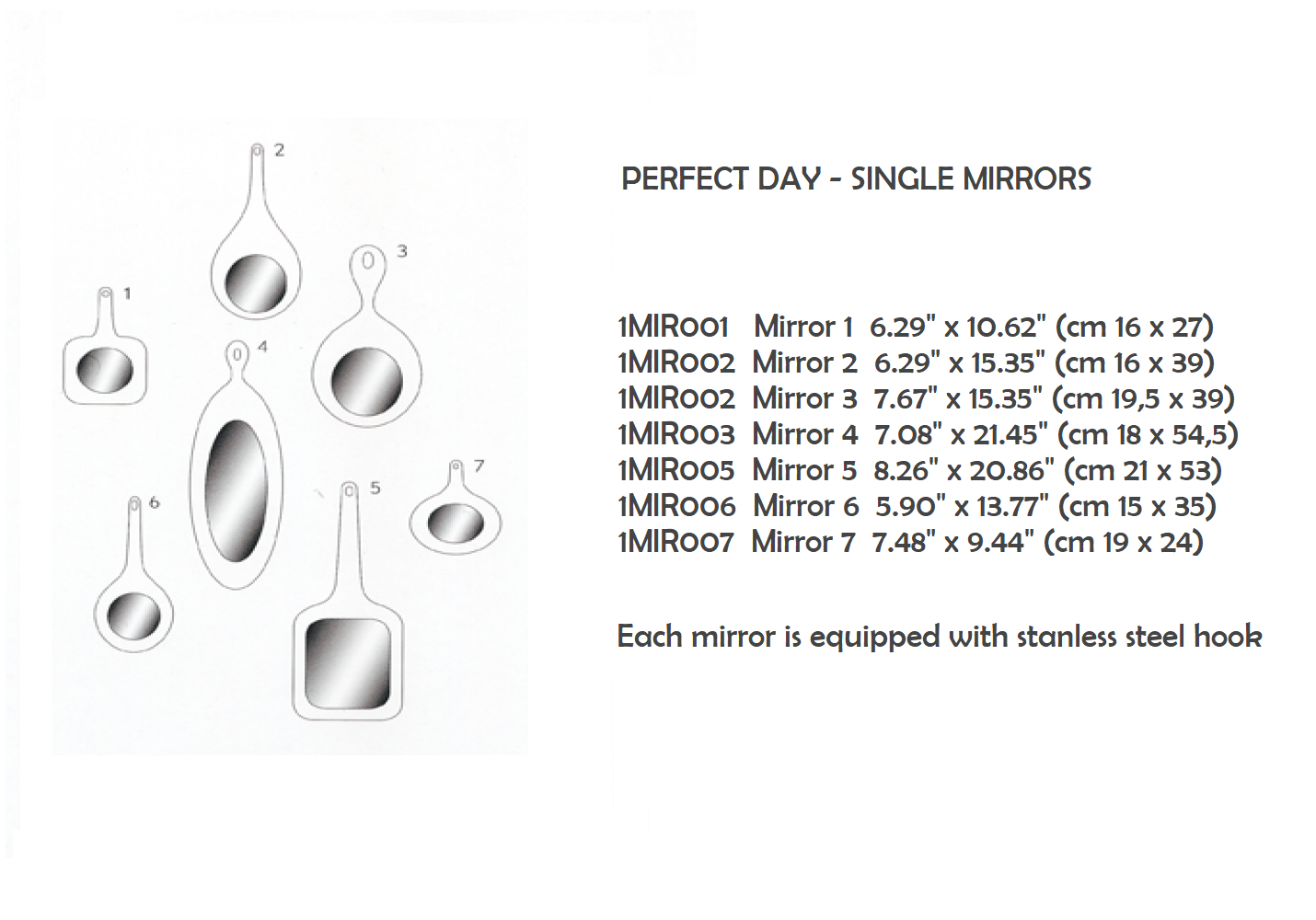 Perfect Day Mirrors / Wall Art