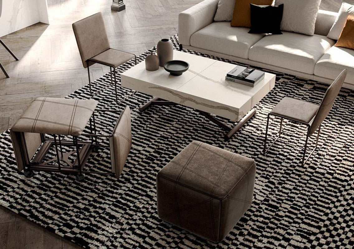 Cubix Transformable Pouf