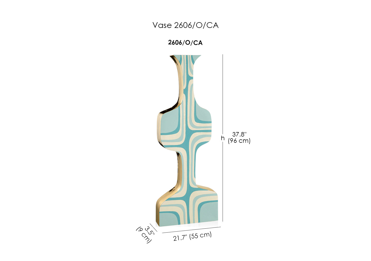 Vase 2606/O/CA