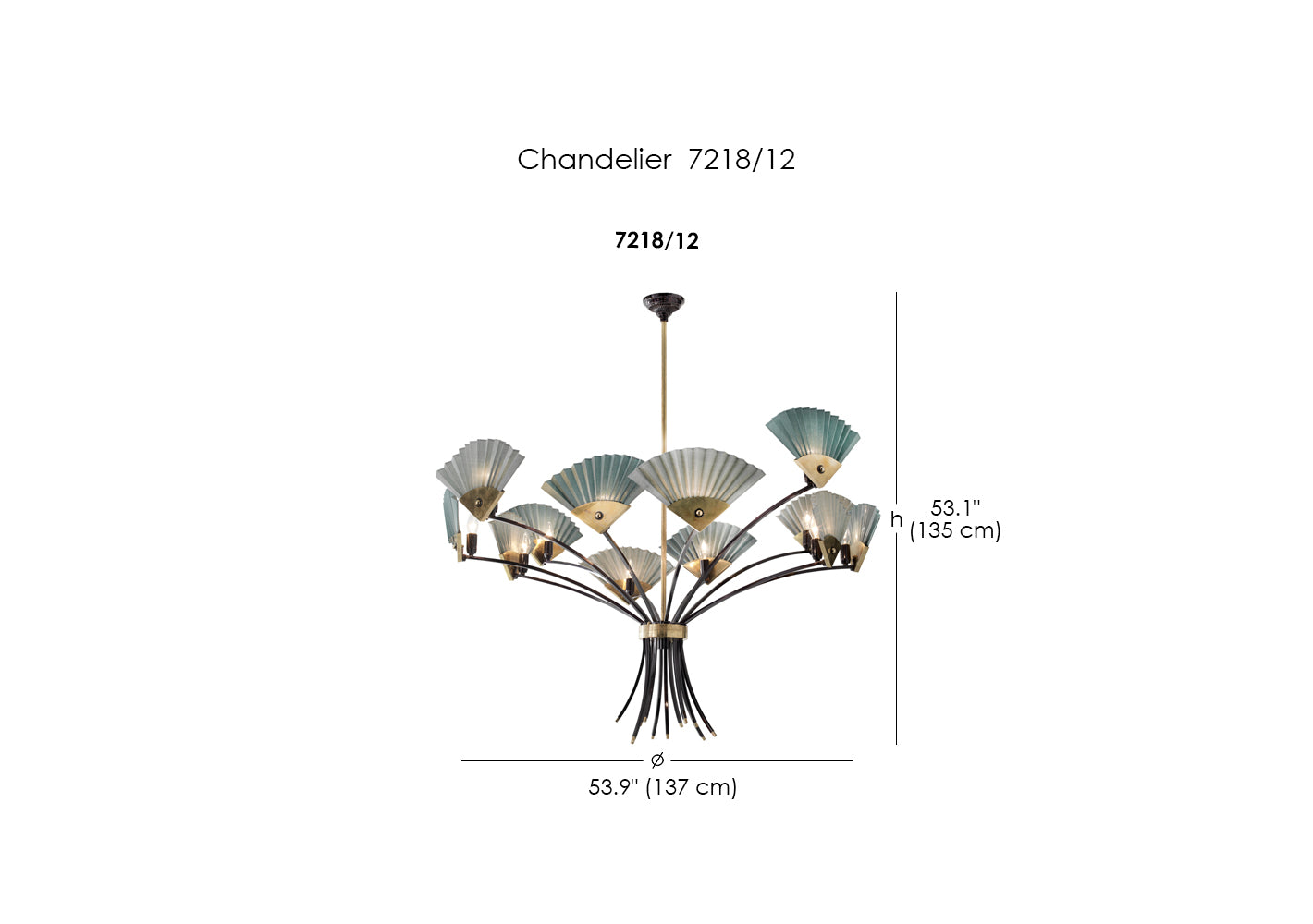Chandelier 7218/12